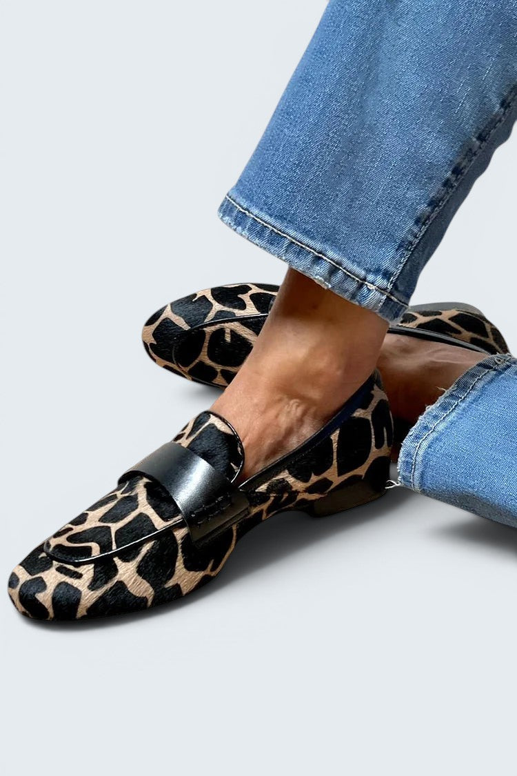 Lucia – Wild Pattern Loafers